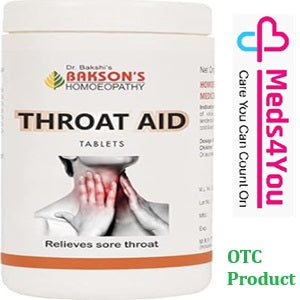 Bakson's Homoeopathy THROAT AID TABLETS