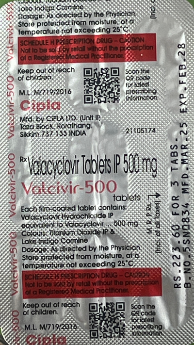 Valcivir Tablets